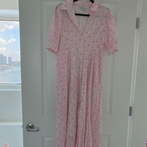 Julia Amory Short Sleeve Shirt Dress